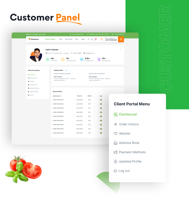 GroStore - Food & Grocery Laravel eCommerce with Admin Dashboard