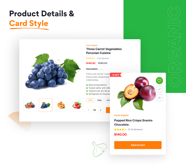 GroStore - Food & Grocery Laravel eCommerce with Admin Dashboard