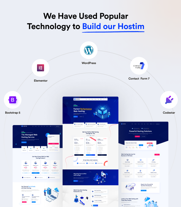 Hostim - Web Hosting WordPress Theme with WHMCS