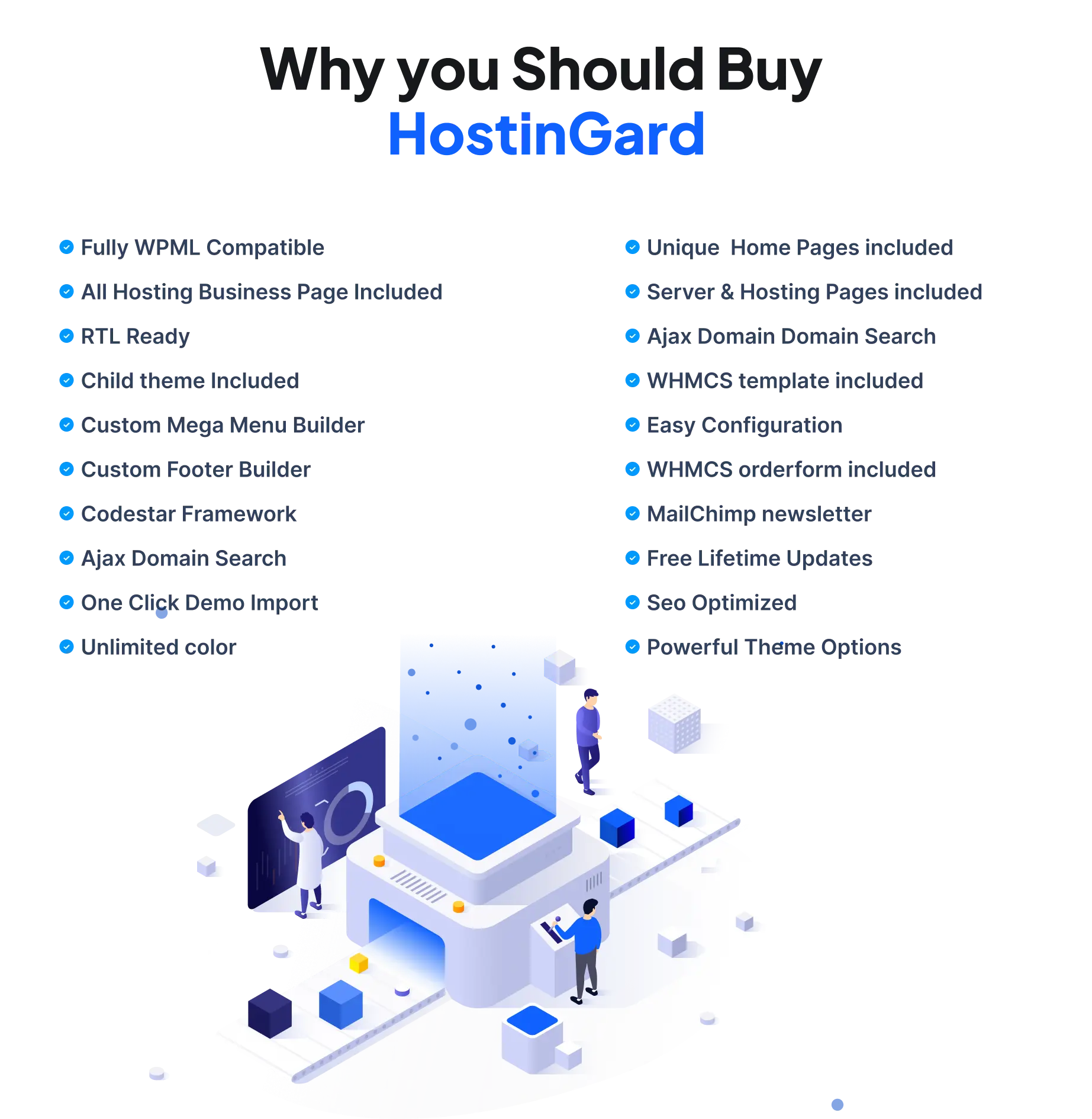 Hostingard - Web Hosting WordPress Theme with WHMCS