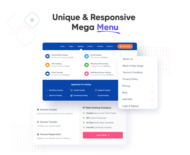 Kohost - Web Hosting with WHMCS ReactJs Template