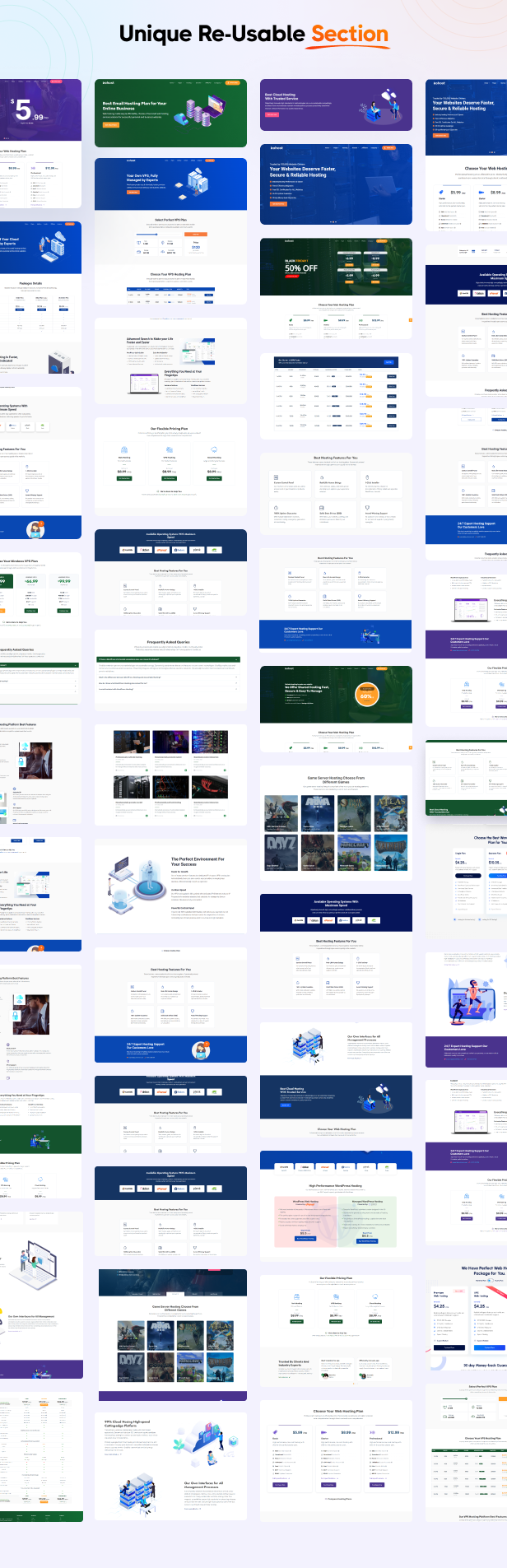 Kohost - Web Hosting with WHMCS ReactJs Template