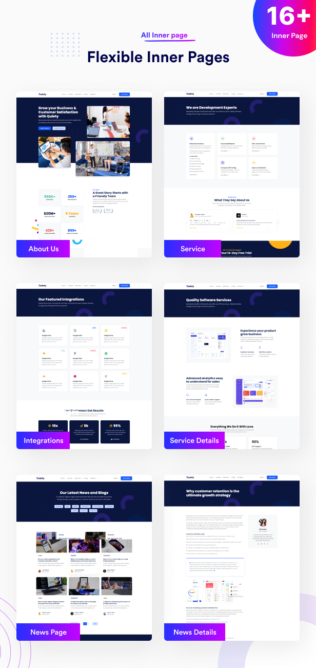 Quiety – Software & IT Solutions React Template